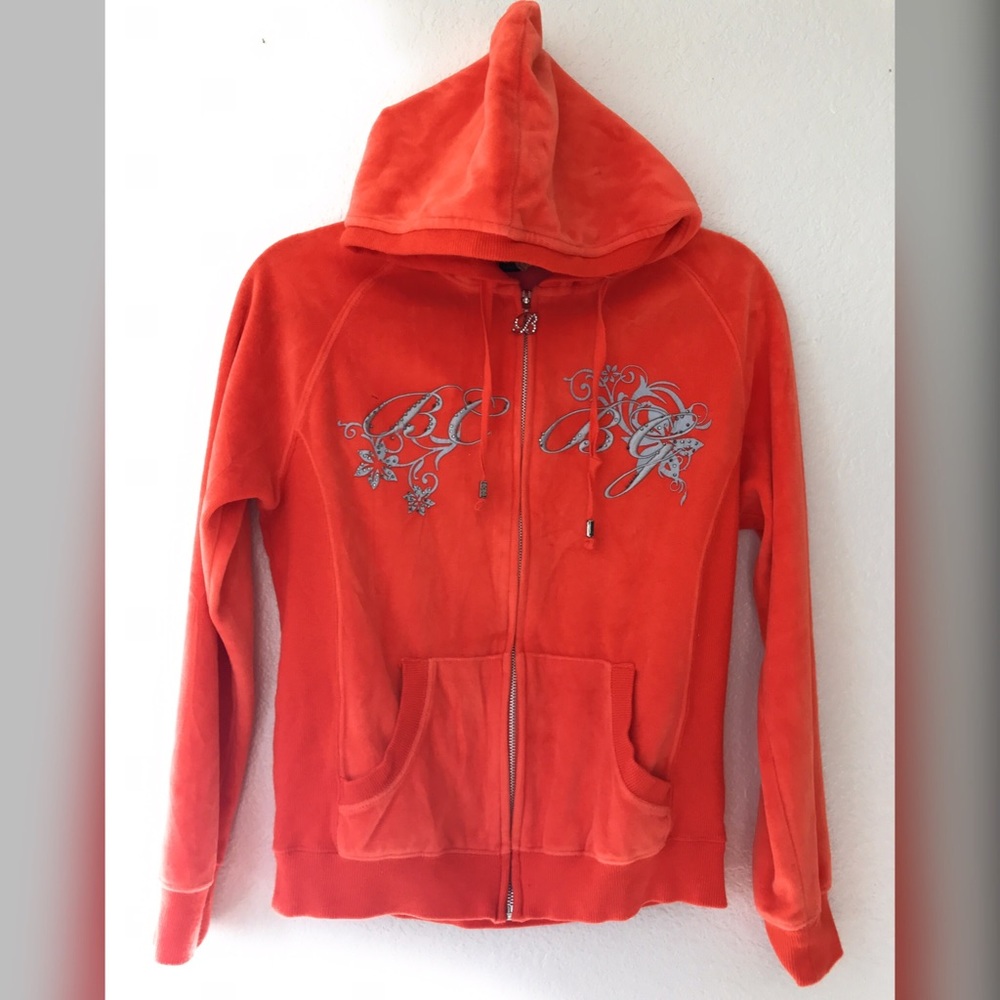 BCBGMaxAzria • Embroidered • Velour • Tracksuit